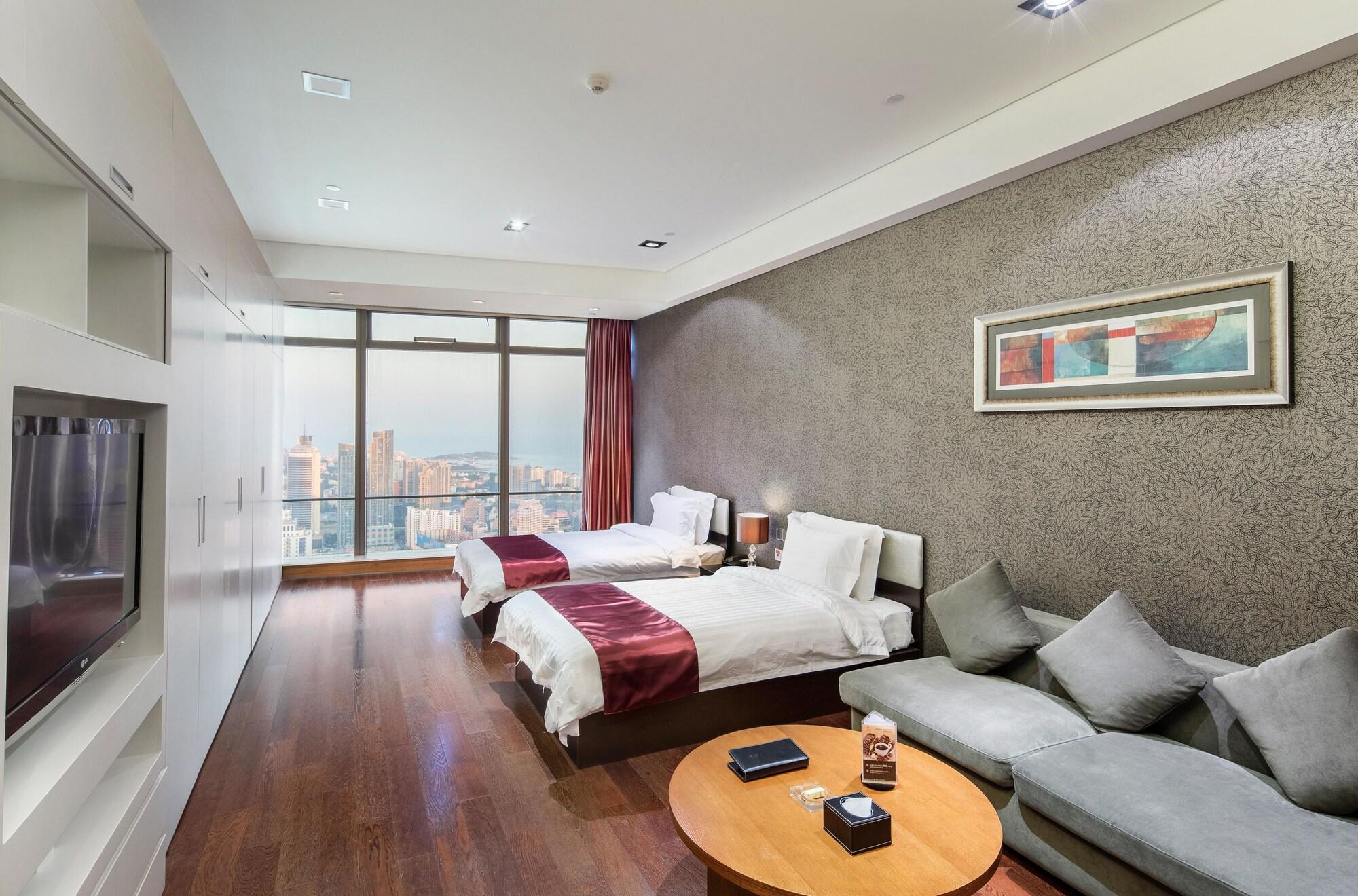 Grand Madison Qingdao Harbour-View Central（Former Qingdao Farglory Hotel） Exterior foto