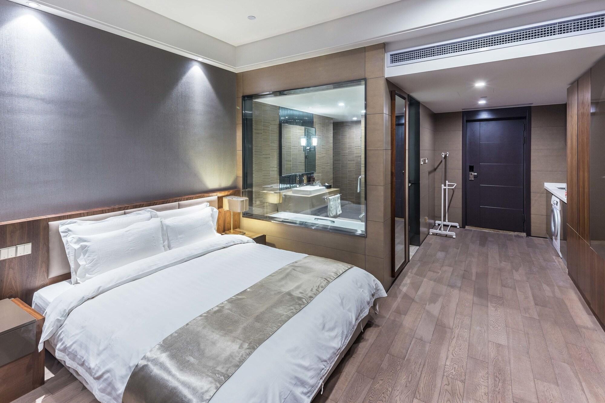 Grand Madison Qingdao Harbour-View Central（Former Qingdao Farglory Hotel） Exterior foto