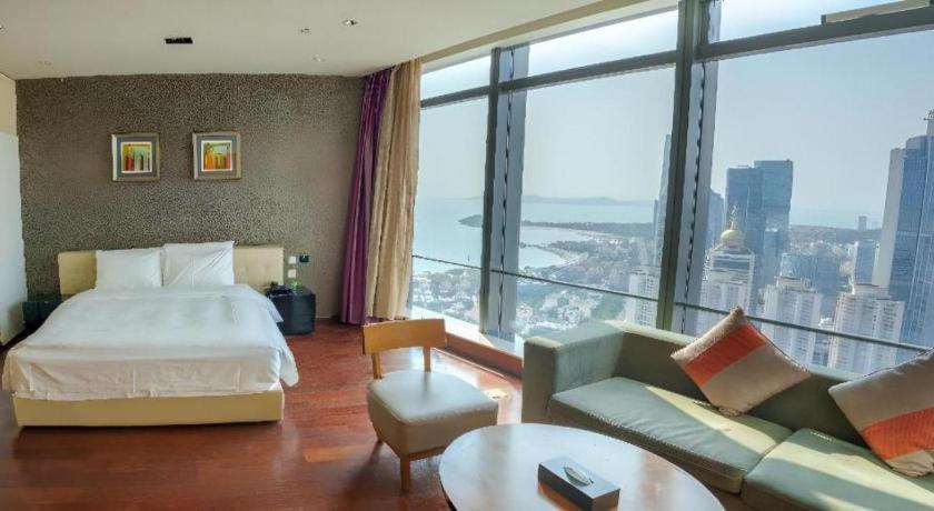 Grand Madison Qingdao Harbour-View Central（Former Qingdao Farglory Hotel） Exterior foto