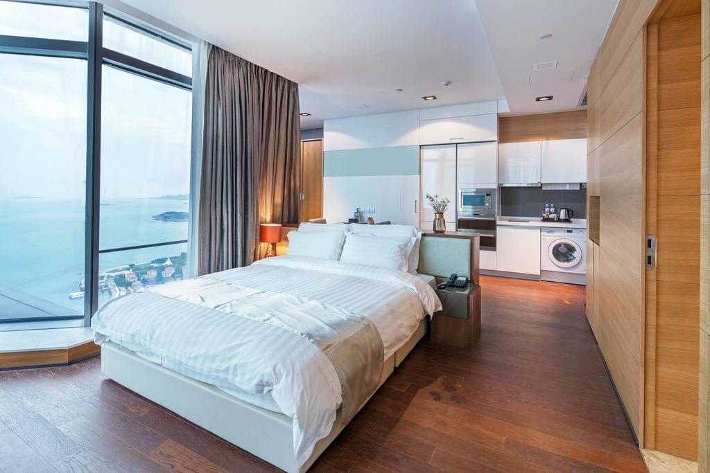 Grand Madison Qingdao Harbour-View Central（Former Qingdao Farglory Hotel） Exterior foto